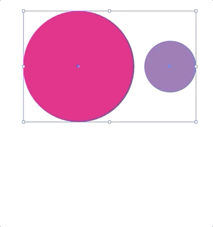 Illustratorのパスファインダーで取り付け穴を作る工程